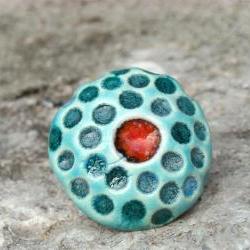 Red And Turquoise Ring, Ce..